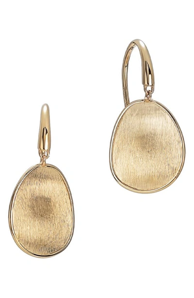 Shop Marco Bicego Lunaria 18k Yellow Gold Small Drop Earrings