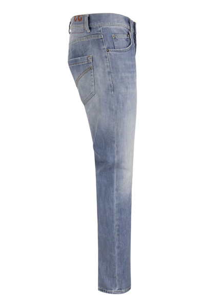 Shop Dondup Mius - Five Pocket Jeans In Medium Denim