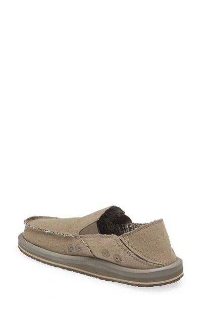Sanuk Slip-on Sneaker In Earth
