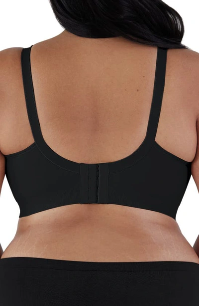 Shop Bravado Designs Body Silk Seamless Wireless Full Cup Recycled Nylon Blend Maternity/nursing Bra In Black
