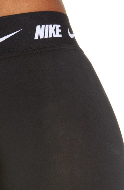 Shop Nike Sportswear Club Leggings In Black