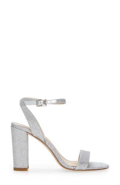 Shop Pelle Moda Brynn Ankle Strap Sandal In Silver