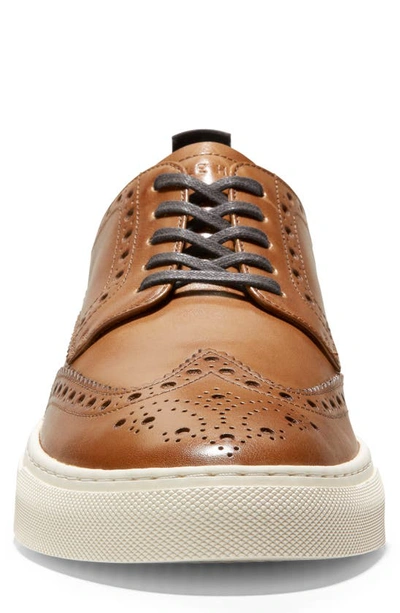 Shop Cole Haan Grand Series Winslow Wingtip Sneaker In British Tan