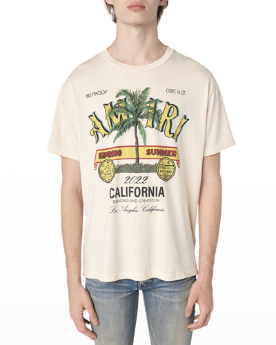 Rum Label Cotton Jersey T-shirt In Multicolor