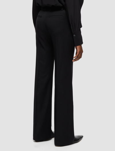 Shop Joseph Tailoring Wool Stretch Morissey Trousers In Black