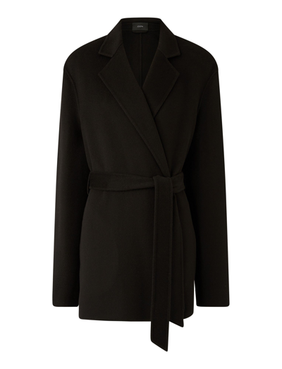 Shop Joseph Double Face Cashmere Cenda Coat In Black