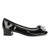 Repetto Camille Flat Ballets With Leather Sole In Black