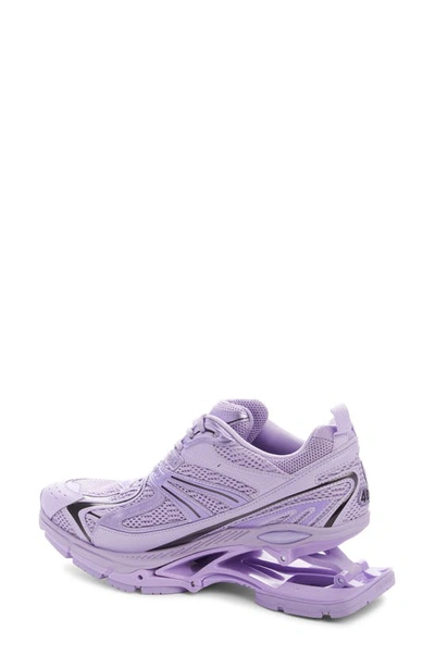 Shop Balenciaga X-pander Sneaker In Lilac/ Black