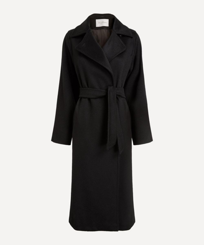 Shop Max Mara Women's Manuela Coat In Black