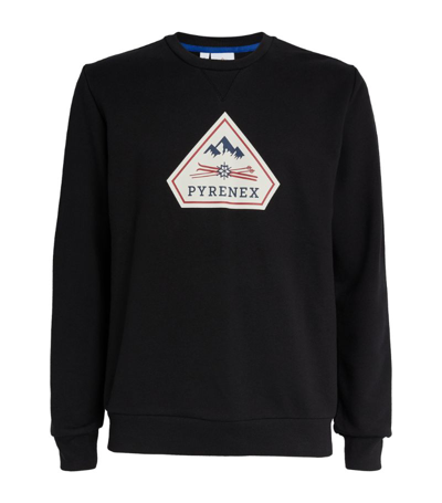 Shop Pyrenex Charles Logo Sweatshirt In Black