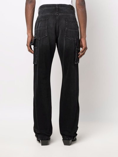 Shop Amiri Carpenter Jeans In Black