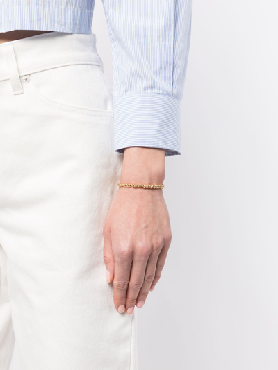 Shop Dower & Hall Nomad Nuggets Gold-vermeil Bracelet