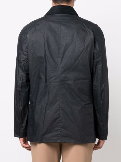 Barbour Press-stud Fastening Jacket In Blau
