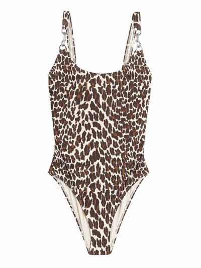 Shop Tory Burch Swimsuits In Brown