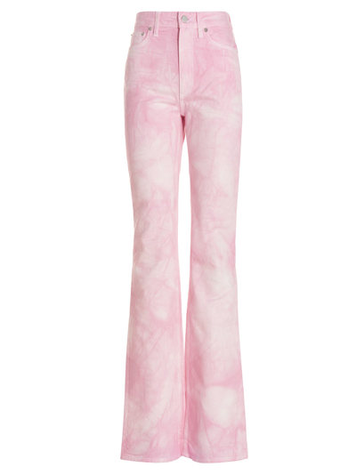 Shop Alessandra Rich Jeans In Pink