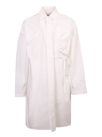 Shop Ambush Long Shirt Oversize In White