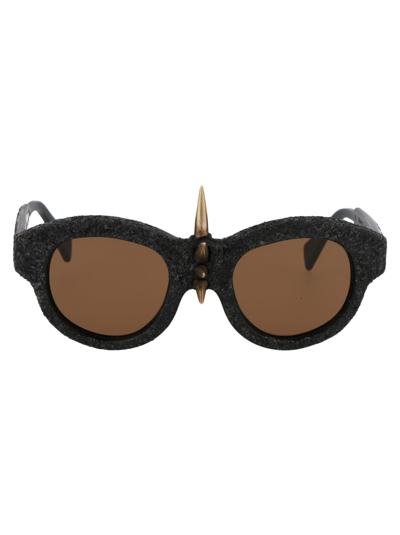 Shop Kuboraum Maske L2 Sunglasses In Black 77