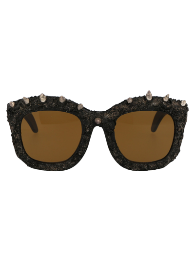 Shop Kuboraum Maske B2 Sunglasses In Black Matte