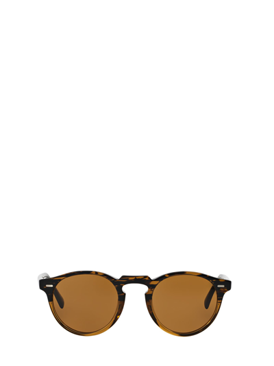 Shop Oliver Peoples Ov5217s Tortoise (8108) Sunglasses