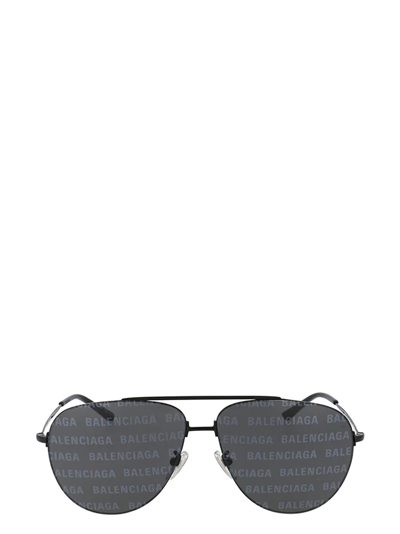 Shop Balenciaga Bb0013s Black Sunglasses