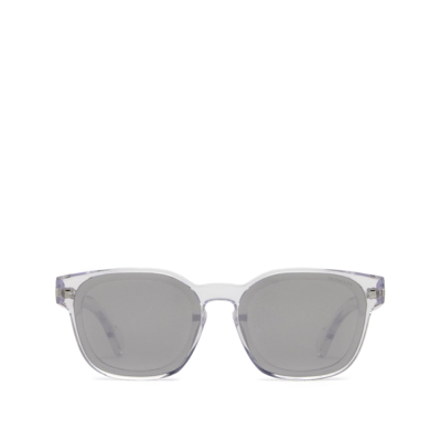 Shop Moncler Unisex  Ml0086 Crystal Unisex Sunglasses