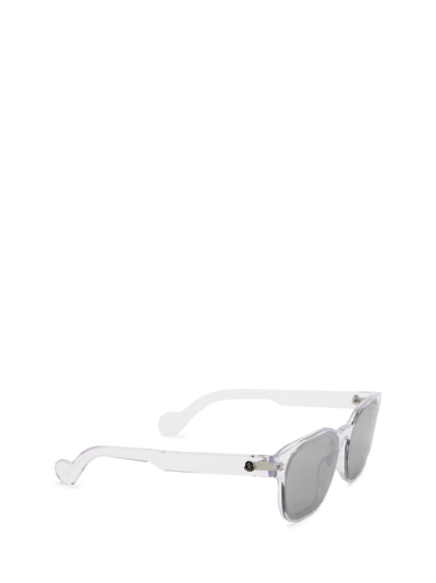 Shop Moncler Unisex  Ml0086 Crystal Unisex Sunglasses