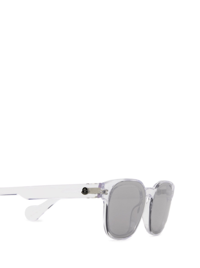 Shop Moncler Unisex  Ml0086 Crystal Unisex Sunglasses