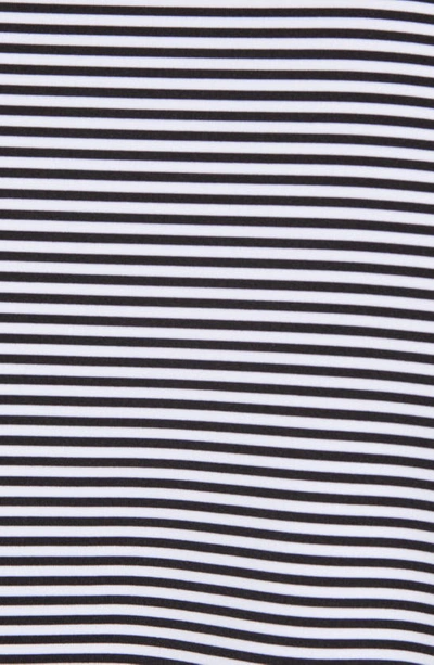 Shop Peter Millar Hales Stripe Performance Polo In Black