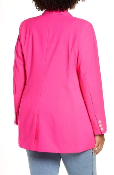 Vince Camuto Notch Collar Blazer In Pink | ModeSens