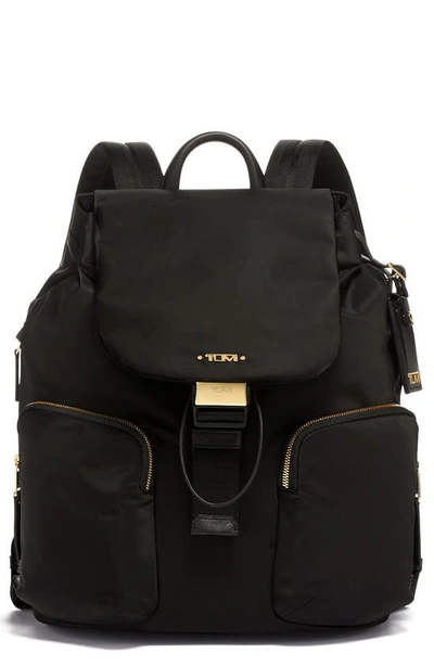 Shop Tumi Rivas Nylon Backpack In Black