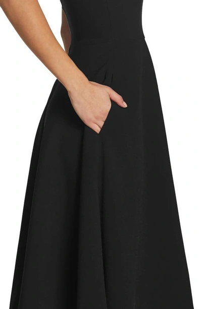 Shop Dress The Population Catalina Fit & Flare Cocktail Dress In Black