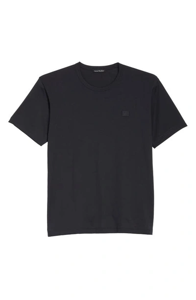 Shop Acne Studios Nash Face T-shirt In Black