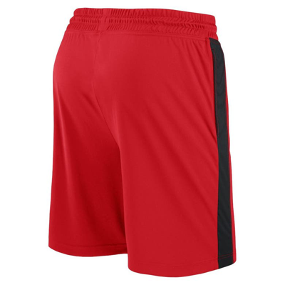 Shop Fanatics Branded Red Portland Trail Blazers 75th Anniversary Downtown Performance Practice Shorts
