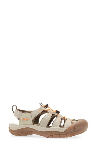Keen 'newport H2' Sandal In Safari/ Papaya