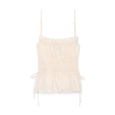 Shop Ciao Lucia Anita Top In Ivory