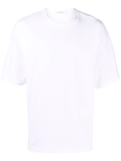 Shop Craig Green Logo-plaque Round-neck T-shirt In White
