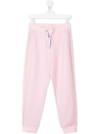 Shop Michael Kors Smart Sport Pants In Pink