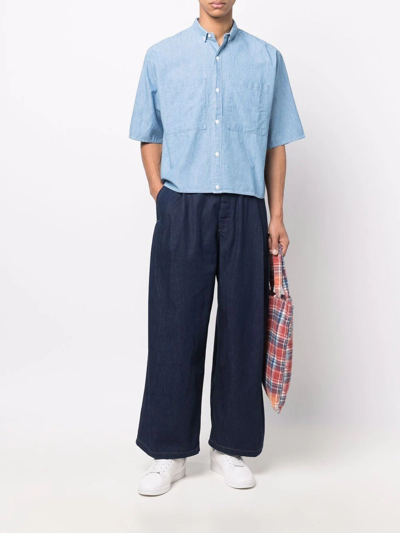 Shop Levi's Denim Family Wide-leg Jeans In Blue