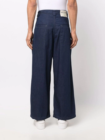 Shop Levi's Denim Family Wide-leg Jeans In Blue