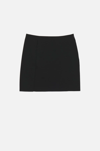 Shop Ami Alexandre Mattiussi Mini Skirt In Black