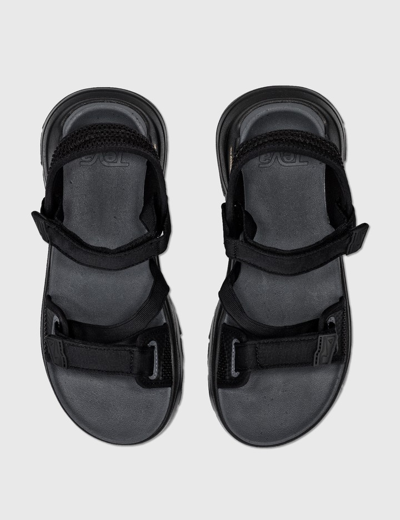 Shop Teva Zymic Sandals In Black