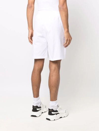 Dsquared2 Logo-print Track Shorts In White