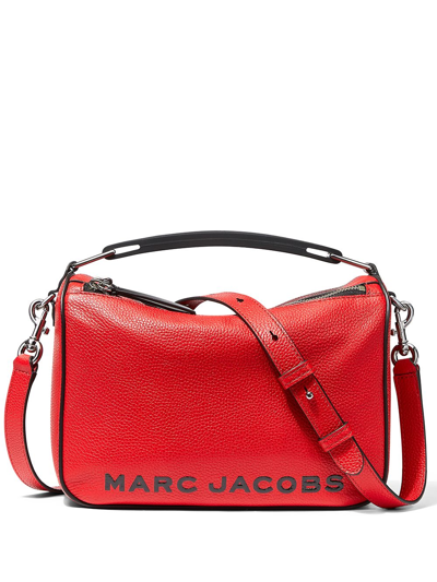 Shop Marc Jacobs The Soft Box 23 Crossbody Bag Red
