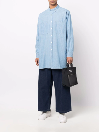 Shop Levi's Denim Family Button-collar Shirt In Blau