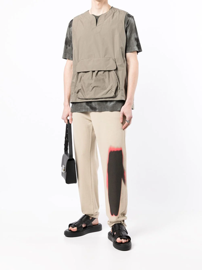Alyx Graphic-print Track Pants In Braun