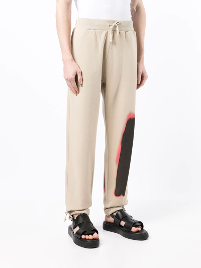 Alyx Graphic-print Track Pants In Braun