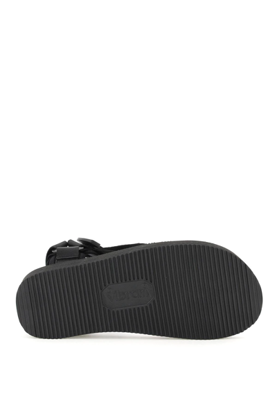 Shop Suicoke Depa-v Sandals In Black