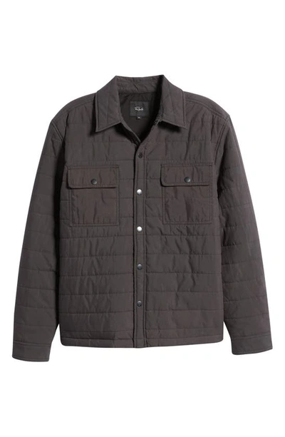 Shop Rails Andover Quilted Utility Field Jacket In Black
