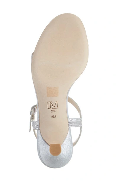 Shop Pelle Moda Iya T-strap Sandal In Silver