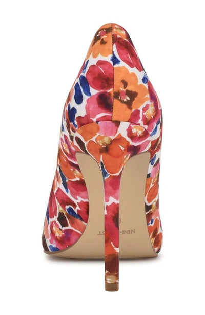 Shop Nine West 'tatiana' Pointy Toe Pump In Pink Floral